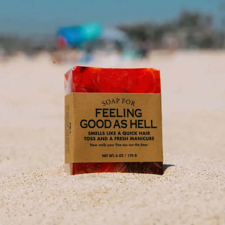 Funny Soap for Feeling Good as Hell