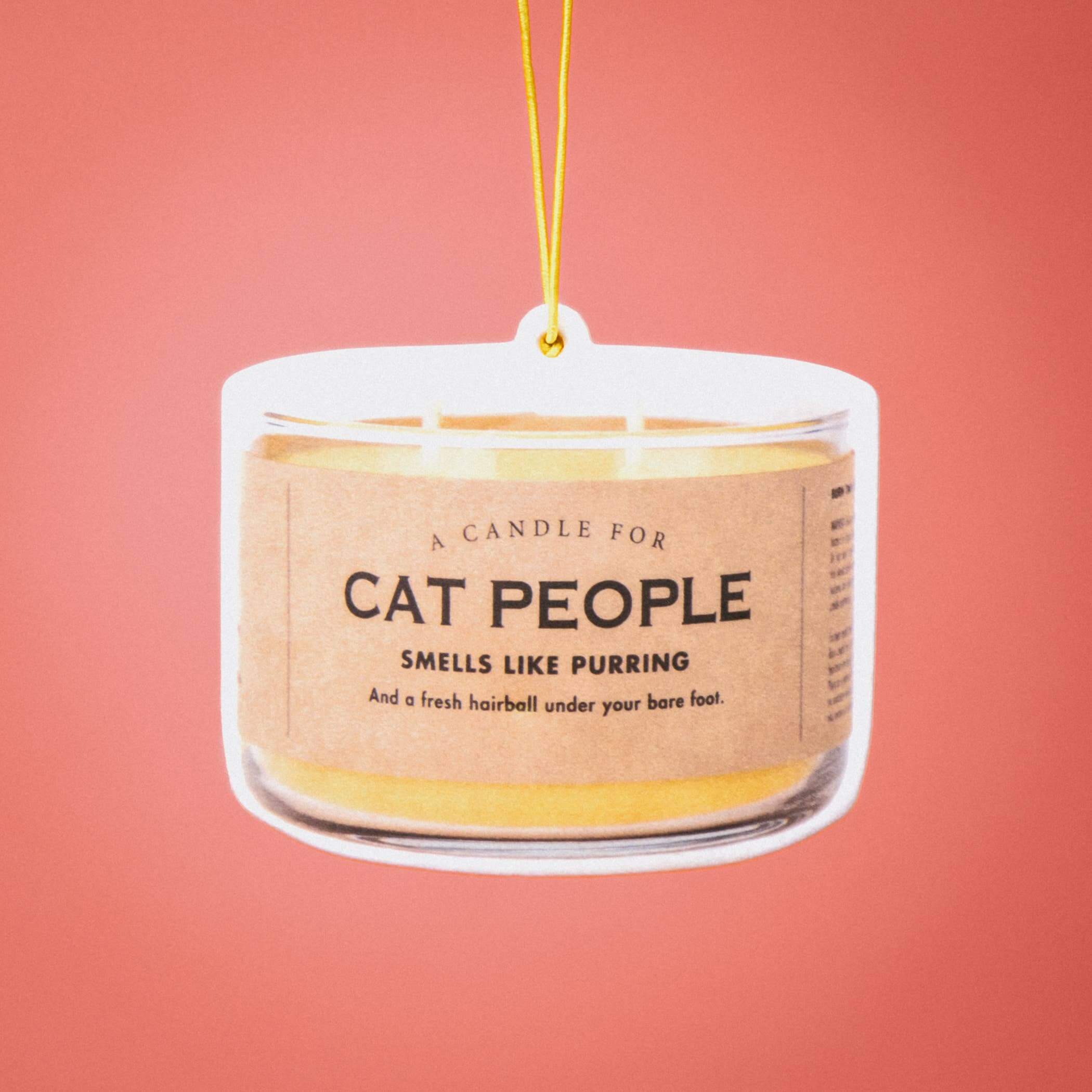 Cat People Air Freshener | Funny Air Freshener