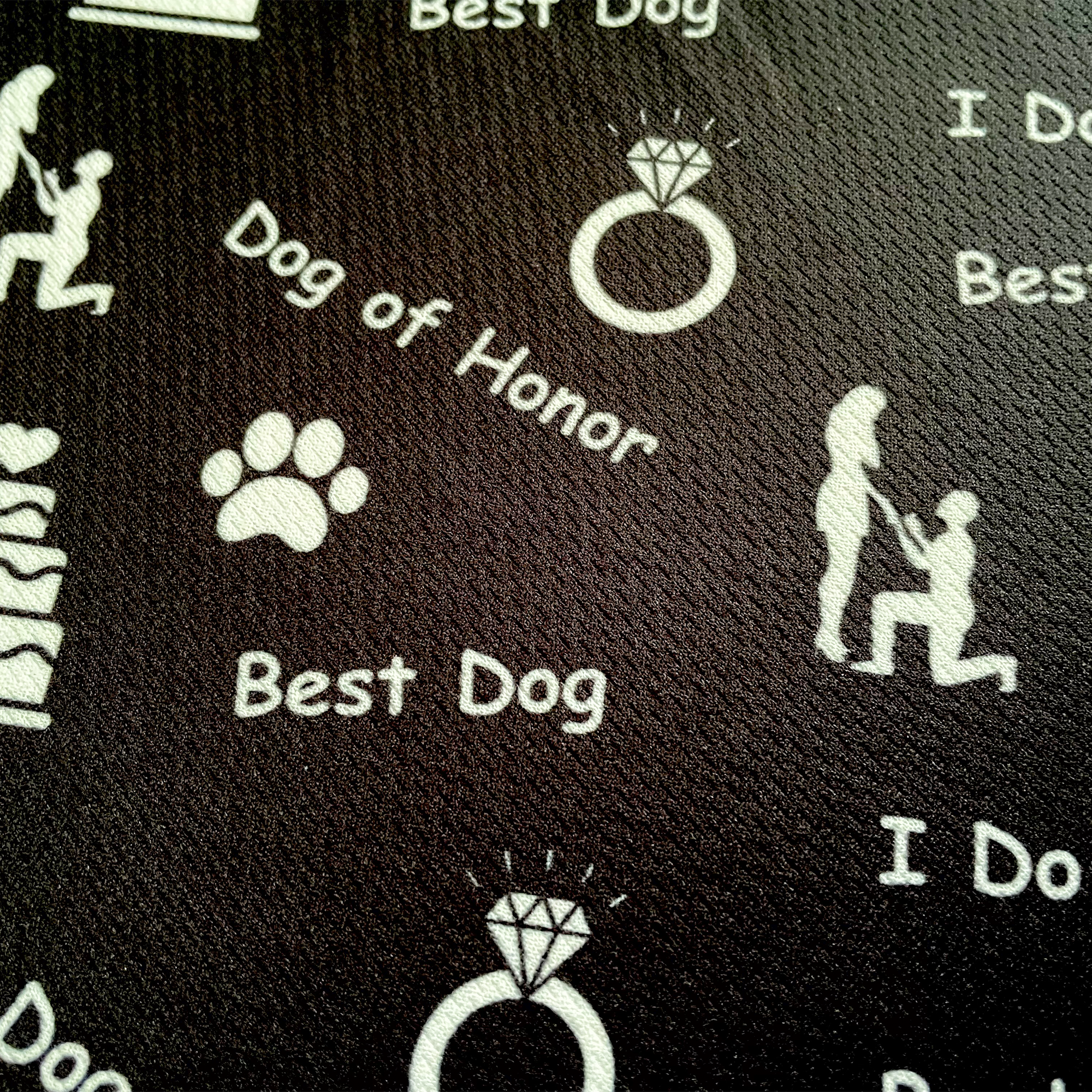 Dog of Honor Wedding Bandana | Dog Bandana
