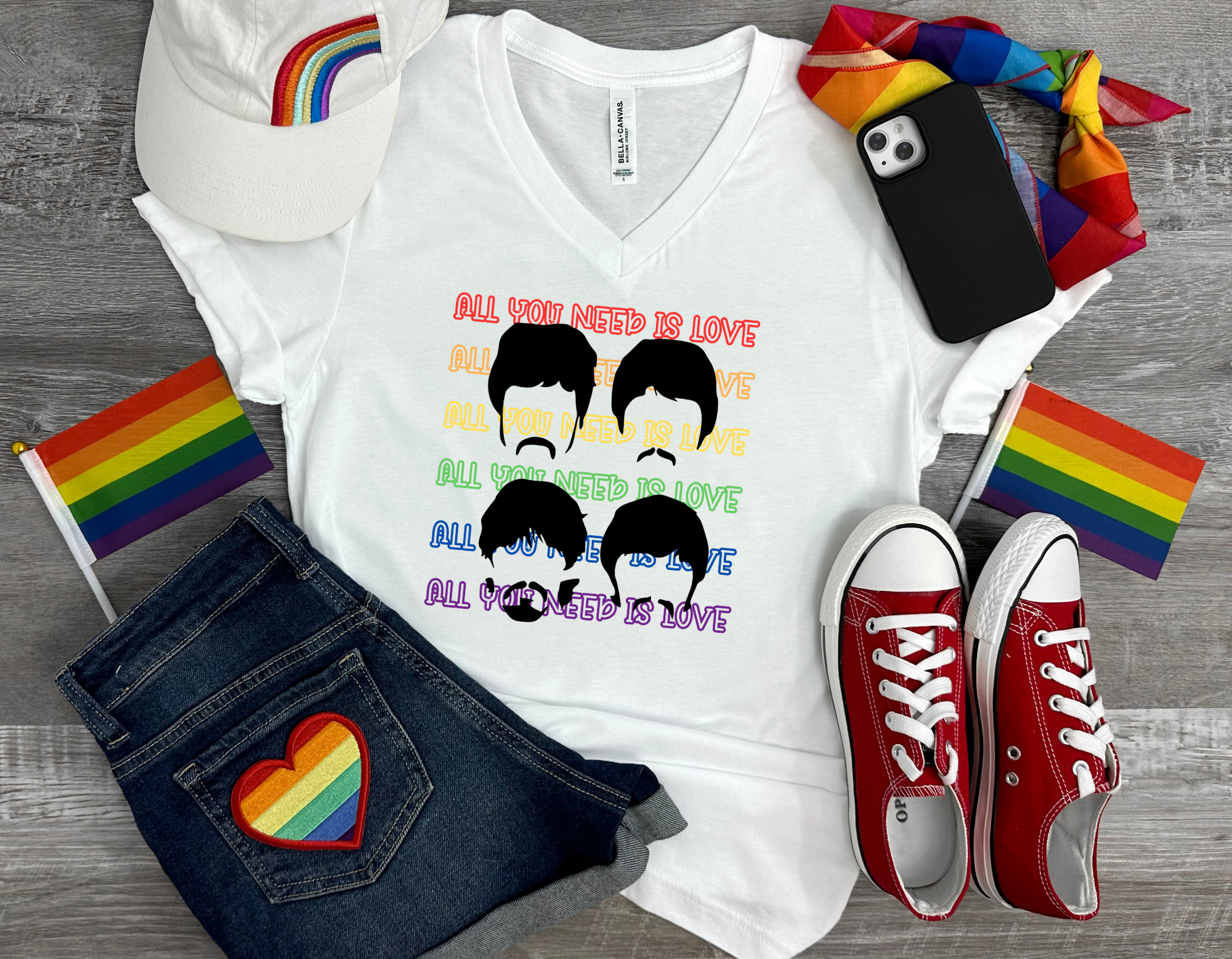 All You Need is Love - Pride Shirt for Adults