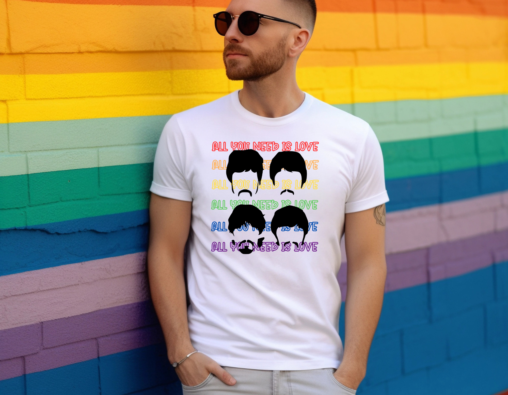 All You Need is Love - Pride Shirt for Adults