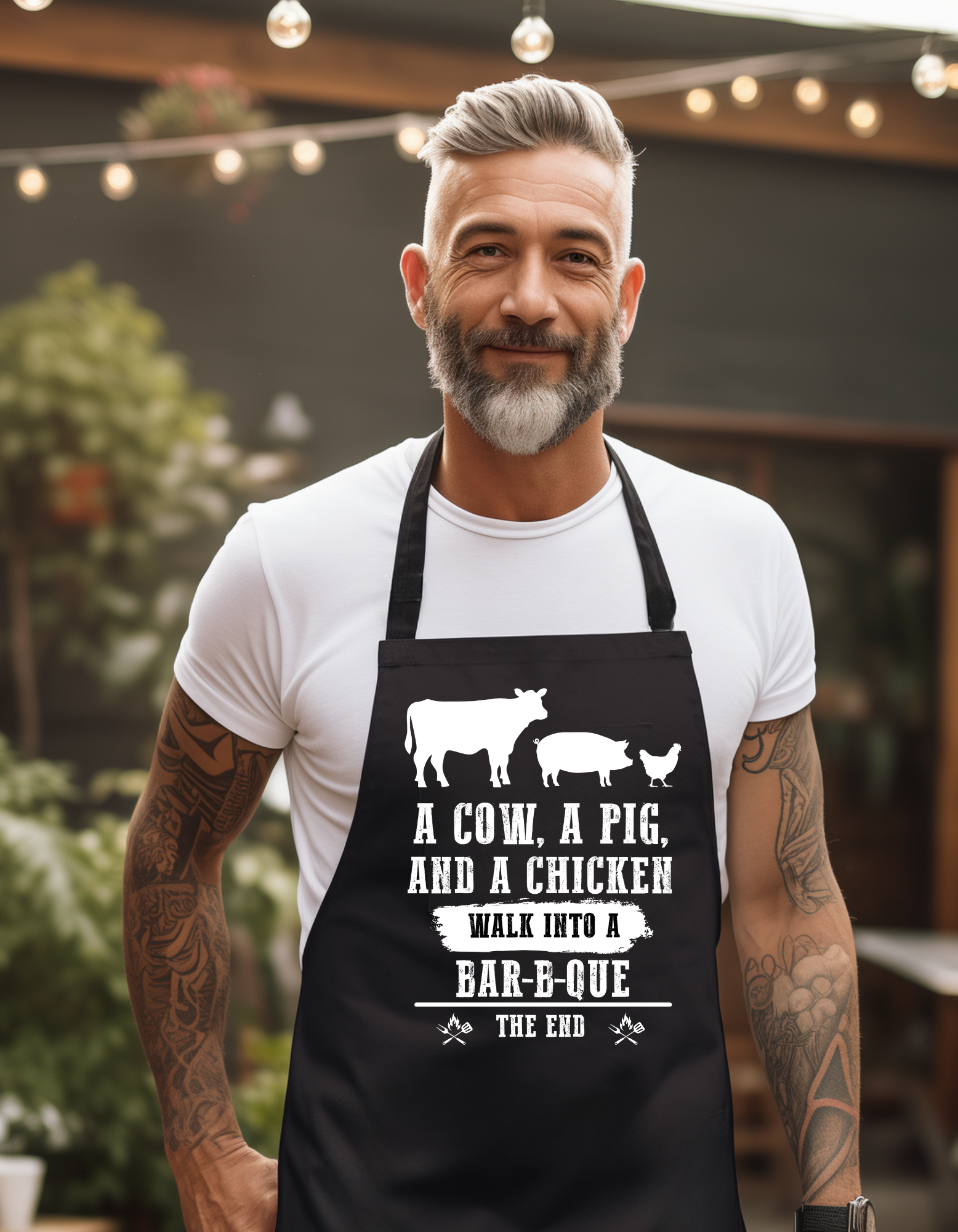 A Cow Walks into a Bar | Apron