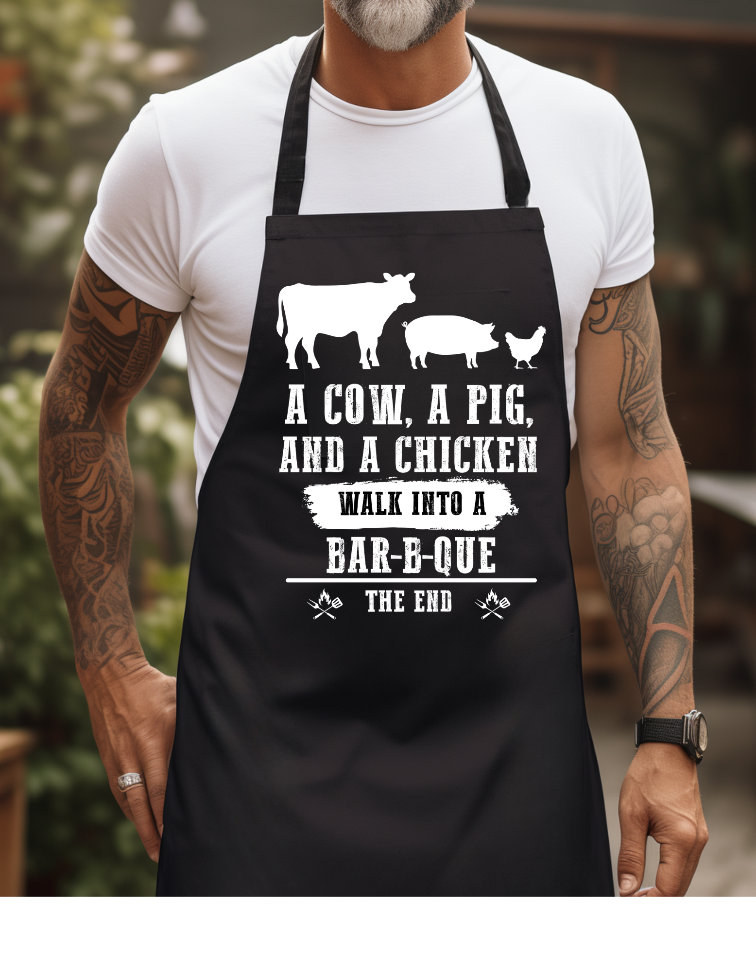 A Cow Walks into a Bar | Apron