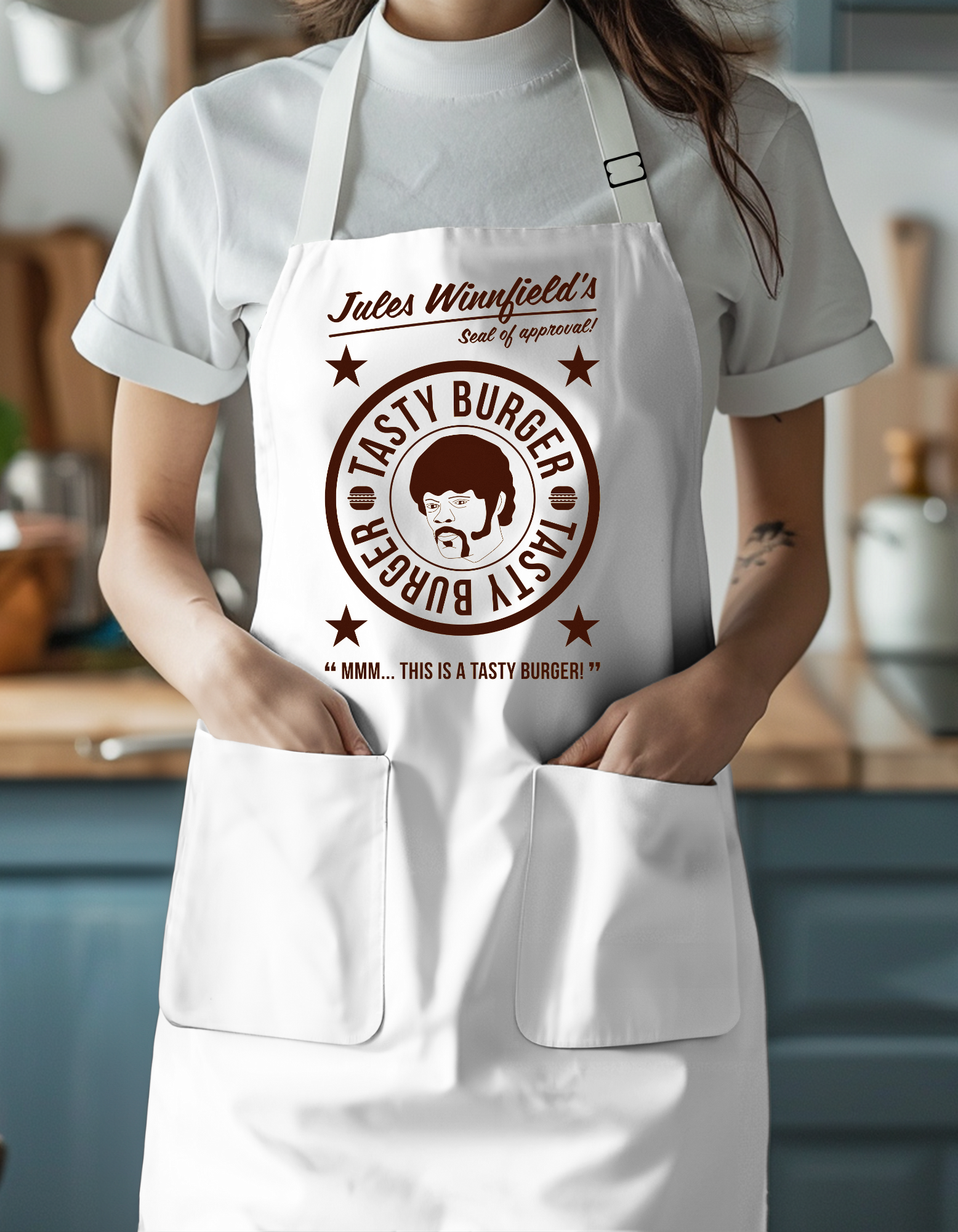 Pulp Fiction Burger Apron