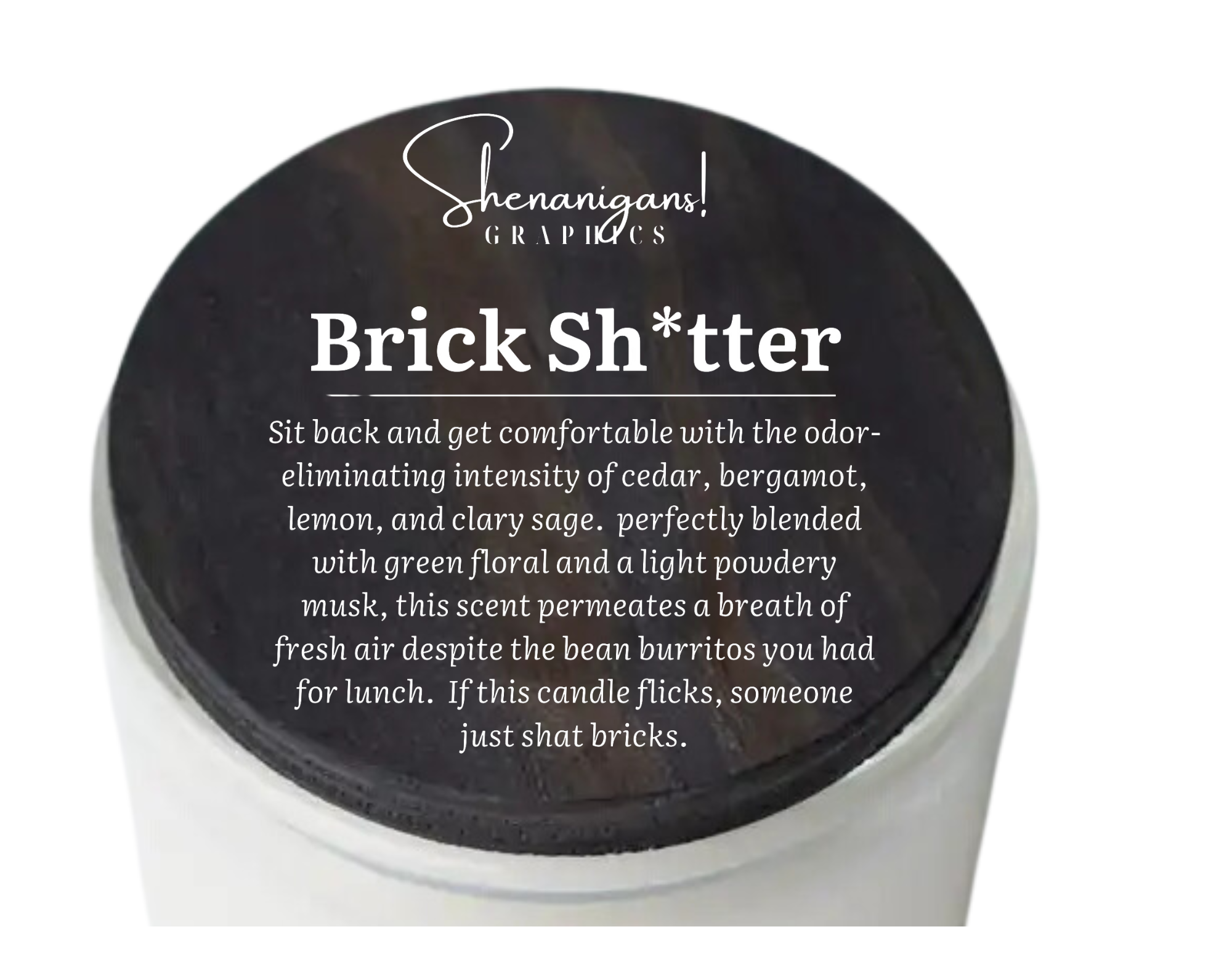 Brick Sh*tter | Bathroom Candle