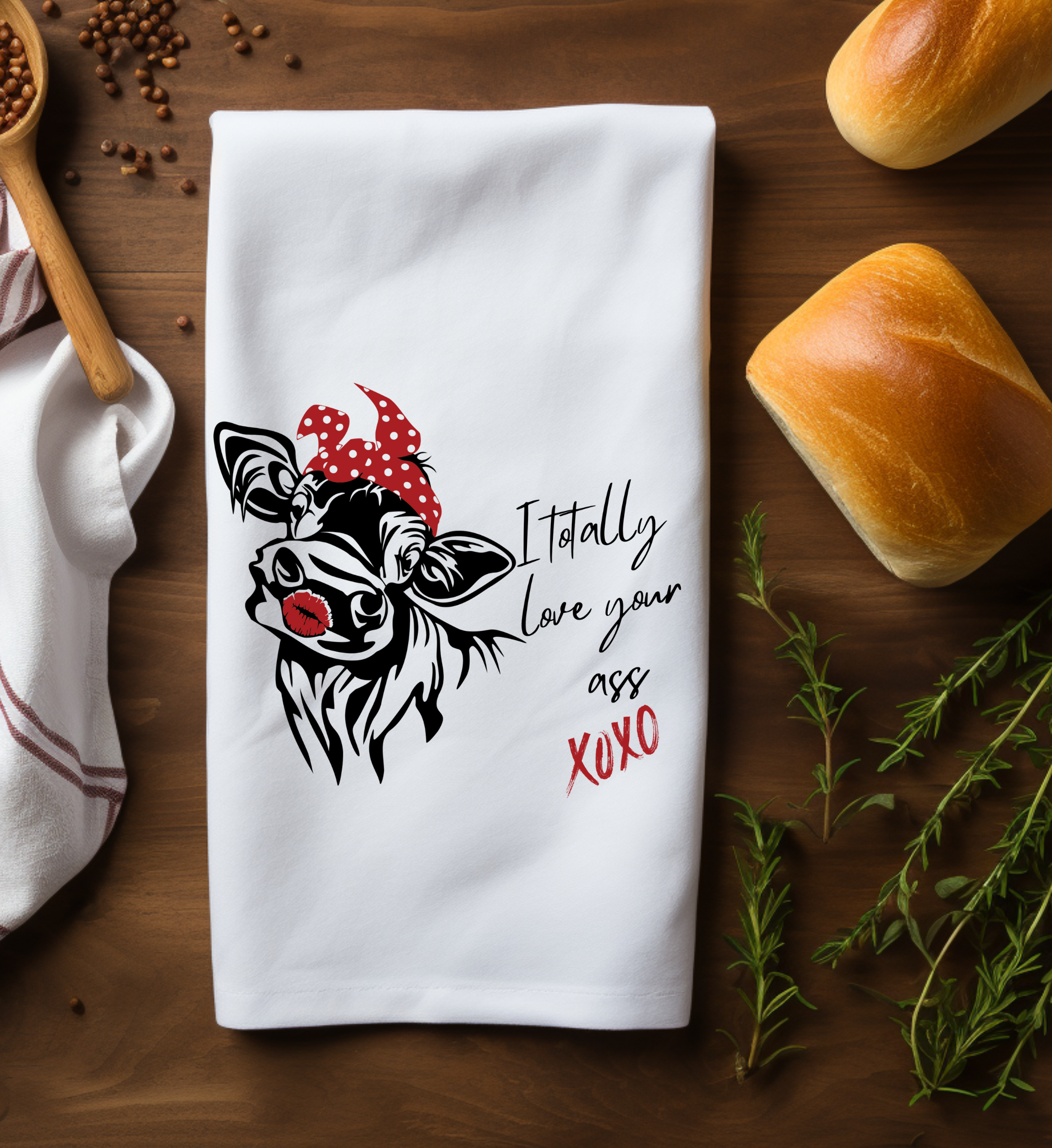 Funny Flour Sack Towel