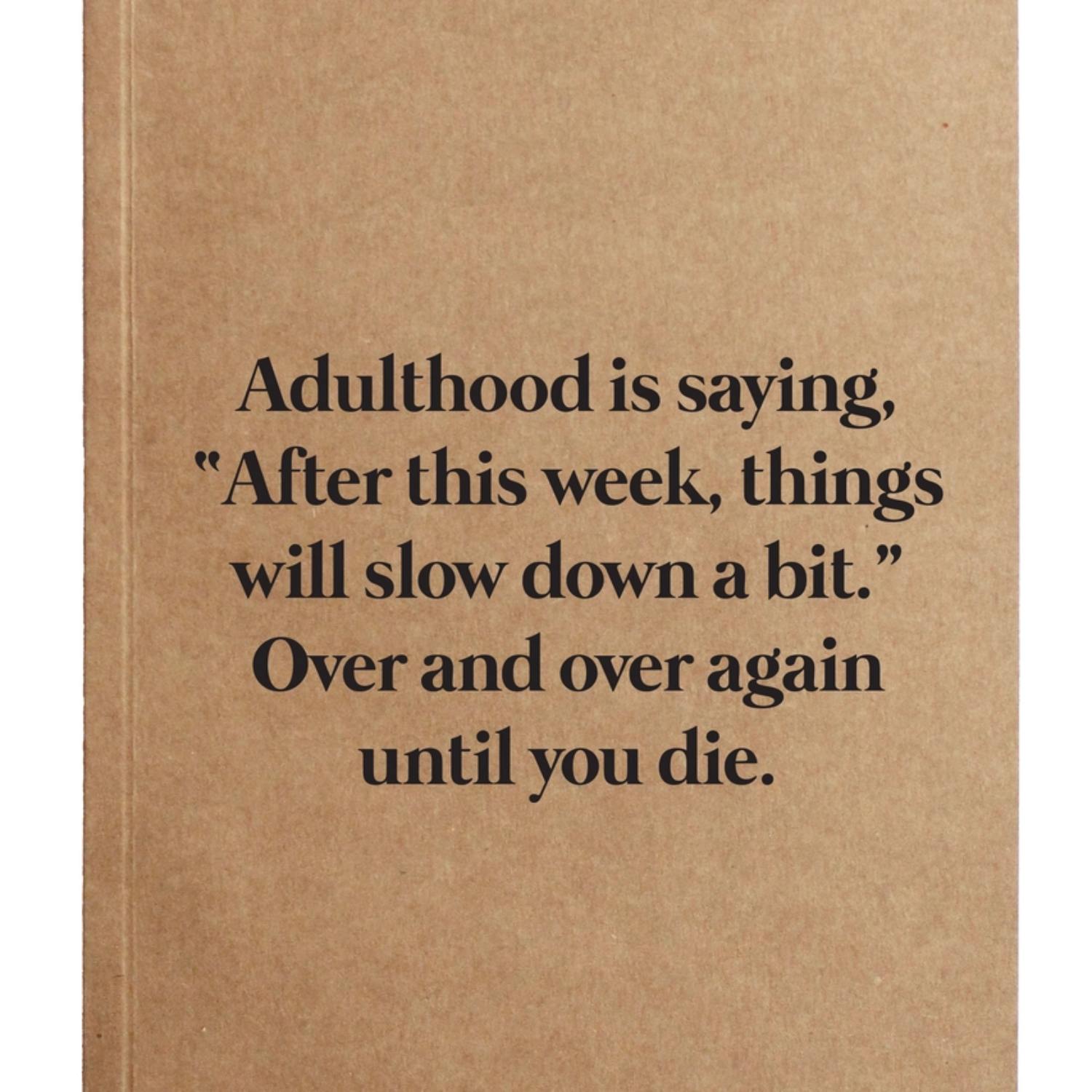 Funny Journal - Adulting is Hard