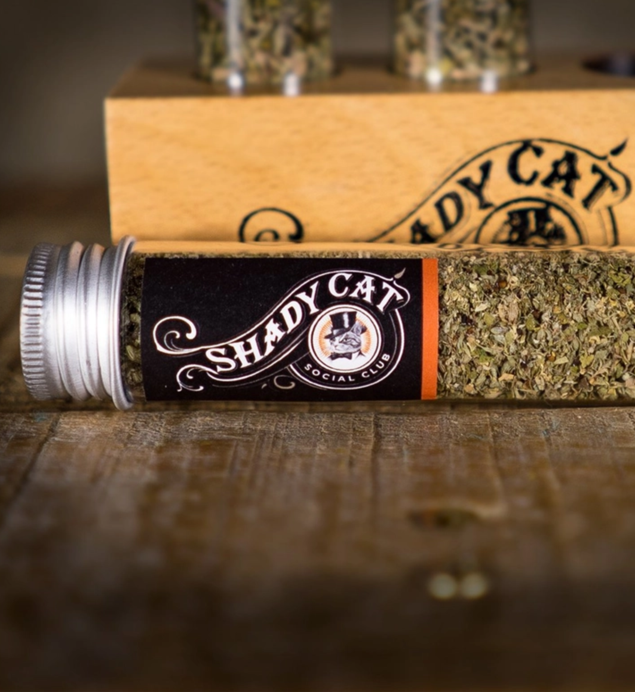 Shady Cat | Organic Catnip and Silvervine Blend