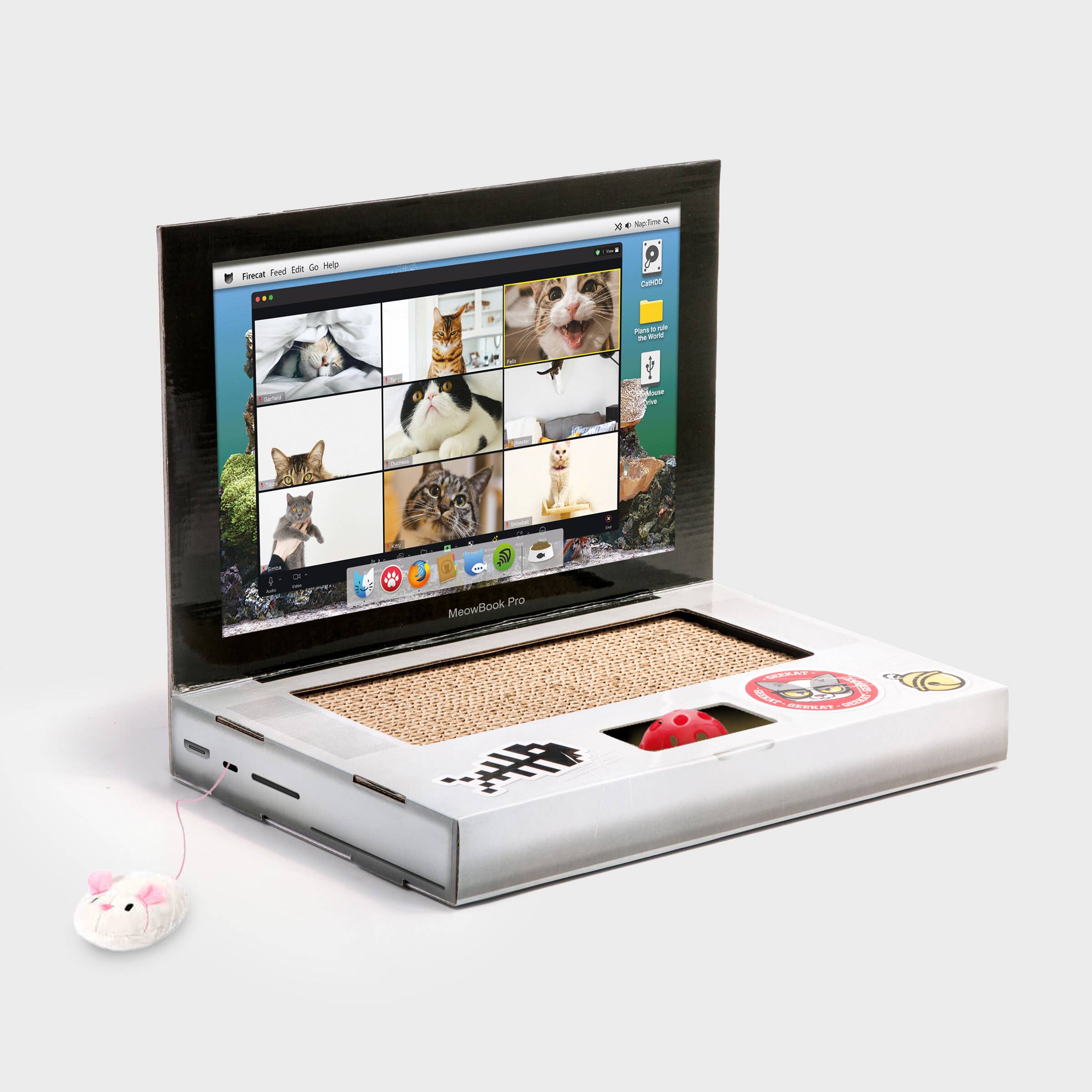Cat Scratch Pad - Laptop