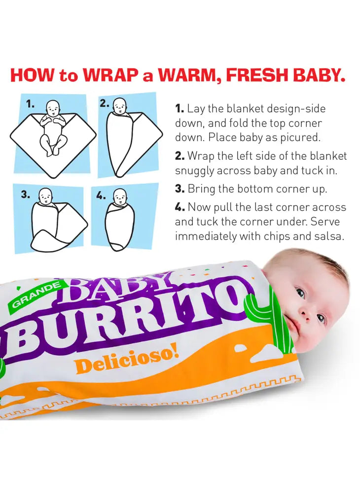 Baby Burrito Swaddle