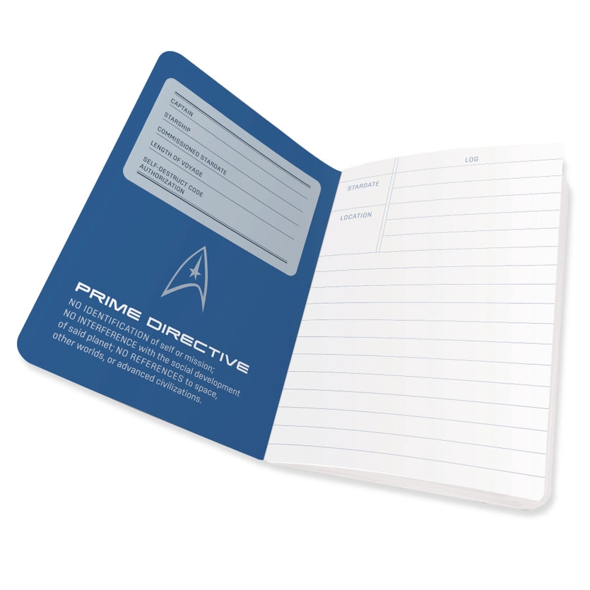 Captain's Log - Star Trek Notebook