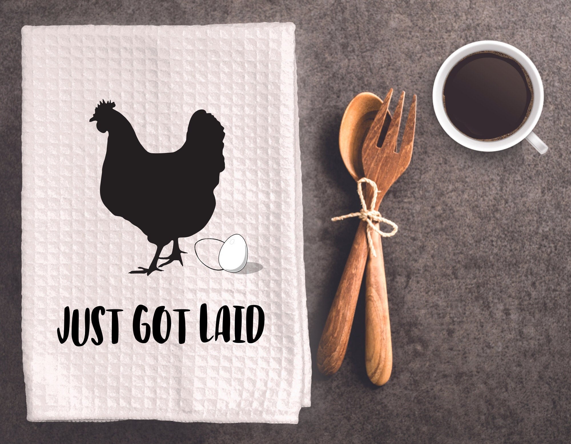 Funny Chicken Kitchen Towel